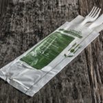 Cutit + Furculita + Servetel biodegradabile