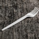 Furculita biodegradabila alba