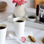 Pahare carton albe - 12 oz (350ml) - 100 buc.